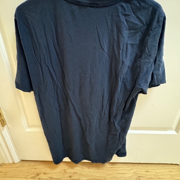 Marine Layer Signature Crew Tee - True Navy Blue - Size Large -For ALL 10 shirts - Picture 4 of 5